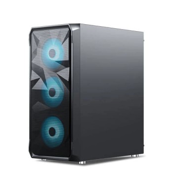 Ant Esports ICE-112 Auto RGB Black Mid Tower Cabinet